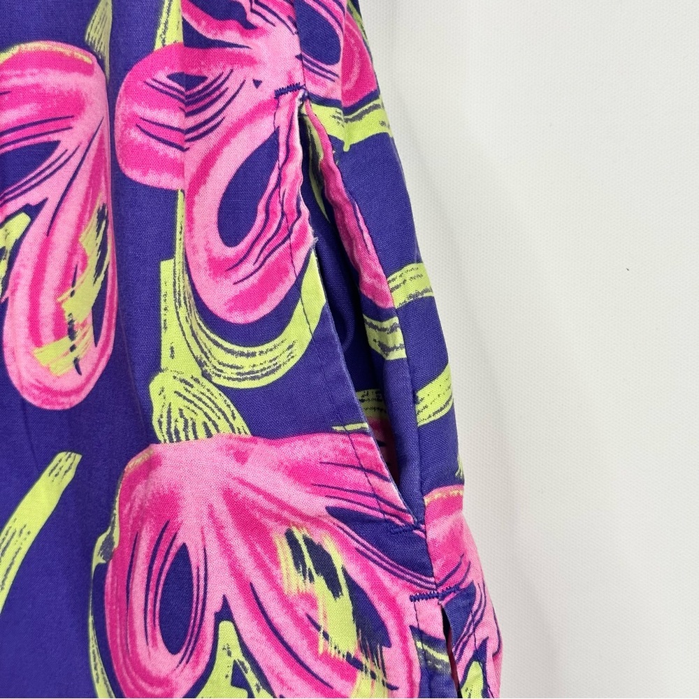 Koi by Kathy Pederson Set of 2 Size XS Scrub Uniform Top Zebra Floral Print - Picture 3 of 9